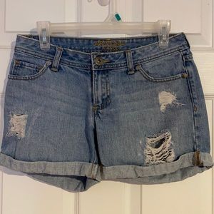Arizona Co. shorts. Size 5. Denim washed grey